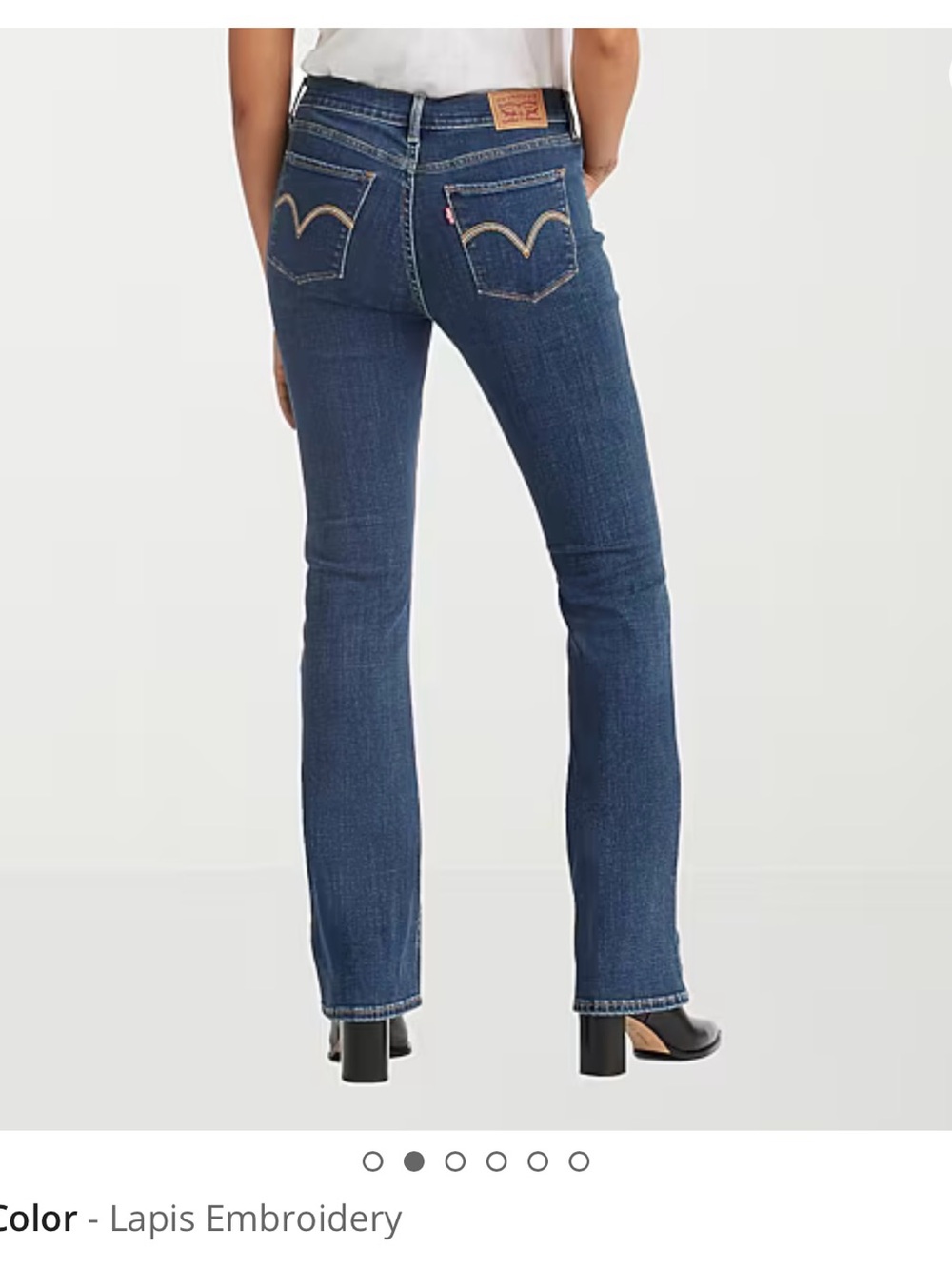 Levi's Mid Rise Classic Bootcut Jean